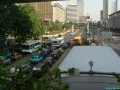 A view on one crossing of Jakarta. Have you noticed they all drive on the wrong side? ;-P